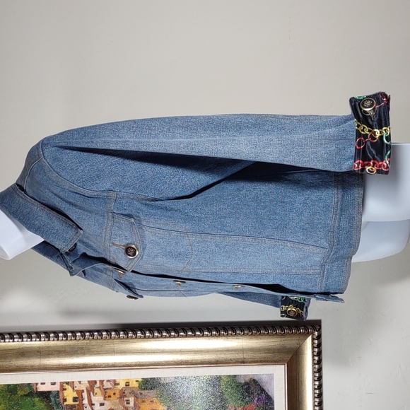 DG2 by Diane Gilman Blue Denim Jacket - Picture 2 of 7